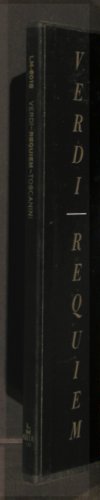 Verdi,Giuseppe: Requiem, Box, RCA Victor (LM-6018), US, 1951 Typ: 2LP Best.-Nr.: L6073 Preis: 9,00 Euro