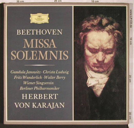 Beethoven,Ludwig van: Missa Solemnis,Box, Deutsche Gramophon(104 395/396), D, 1966 - 2LP - L6074 - 15,00 Euro