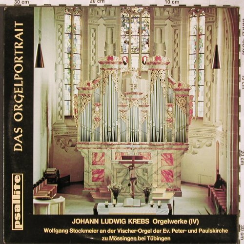 Krebs,Johann Ludwig: Orgelwerke IV, Psallite (179/160975), D Typ: LP Best.-Nr.: L6082 Preis: 9,00 Euro