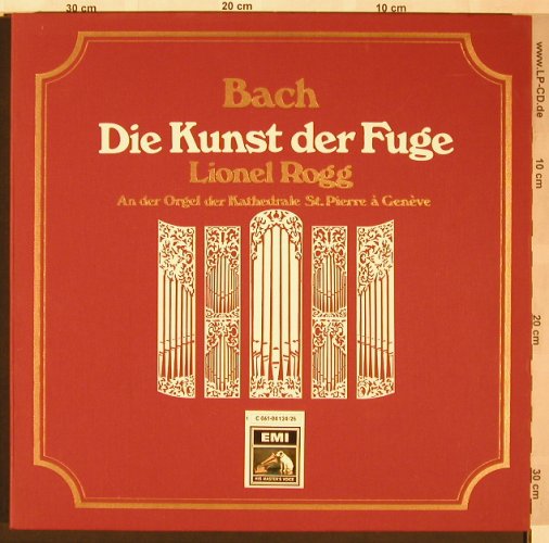 Bach,Johann Sebastian: Die Kunst der Fuge,Box, EMI Electrola (C 061-04124/125), D Typ: 2LP Best.-Nr.: L6089 Preis: 9,00 Euro
