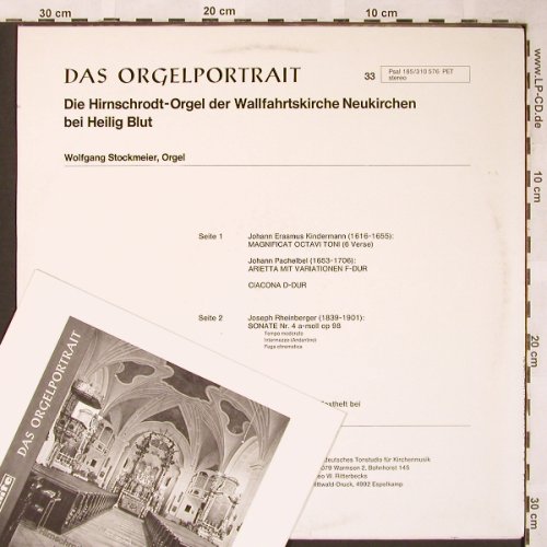 Kindermann,J.Erasmus/Pachelbel/Rhb.: Magnificat Octavi Toni/Arietta m.Va, Psallite (PSAL 185/310576), D, m /vg+ Typ: LP Best.-Nr.: L6104 Preis: 7,50 Euro