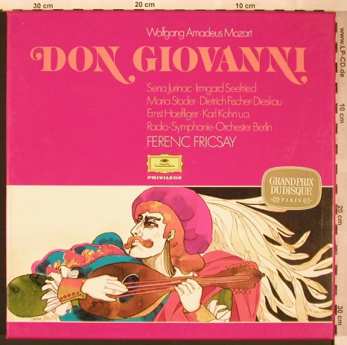 Mozart,Wolfgang Amadeus: Don Giovanni,Box, D.Gr. Privilege(2728 003), D,  - 3LP - L6112 - 14,00 Euro