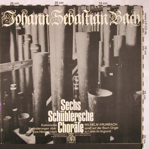 Bach,Johann Sebastian: Sechs Schüblersche Choräle, Foc, Orbis(75 549), D, 1975 - LP - L6131 - 6,00 Euro