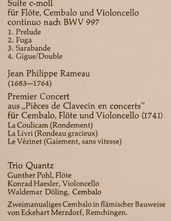 V.A.Flötenmusik des 18 Jahrh.: Marin Marais,Vivaldi,Bach,Rameau., Musicaphon (BM 30 SL 1918), D Typ: LP Best.-Nr.: L6163 Preis: 5,00 Euro