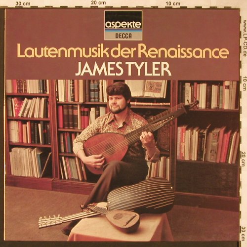 Tyler,James: Lautenmusik der Renaissance, Decca Aspekte(6.42301 AH), D, 1976 - LP - L6165 - 6,00 Euro
