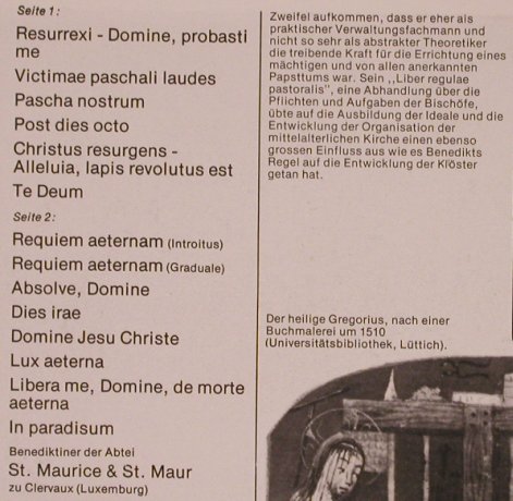 Resurrexi: Gregorianischer Gesang, Philips(6566 009), D,  - LP - L6172 - 6,00 Euro