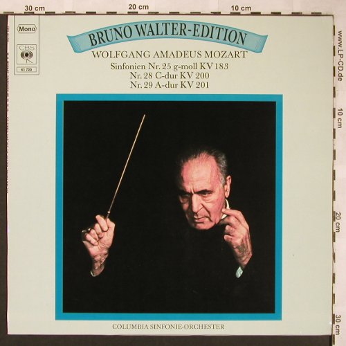 Mozart,Wolfgang Amadeus: Sinfonien Nr.25,28,29-Kv183,200,201, CBS (61 720), NL, Mono, 1976 Typ: LP Best.-Nr.: L6193 Preis: 6,00 Euro