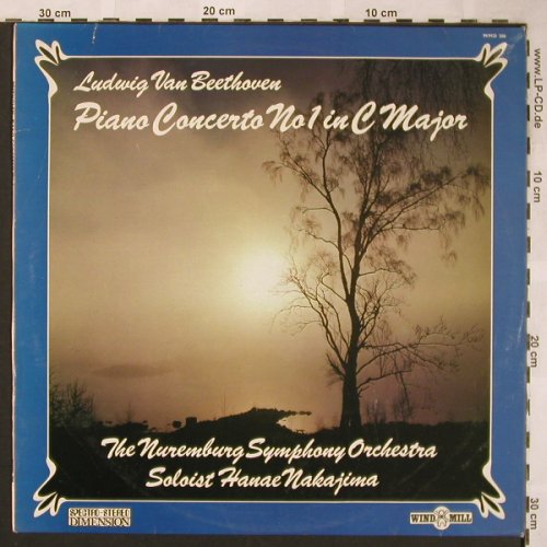 Beethoven,Ludwig van: Piano Concerto No.1 i.C minor,op.15, Windmill(WMD 208), UK, m-/VG+,  - LP - L6198 - 7,50 Euro