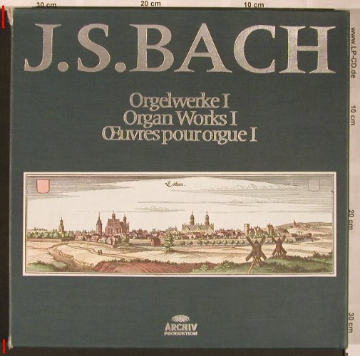 Bach,Johann Sebastian: Orgelwerke 1 Box(8),Bonus LP m-/vg+, Archiv(2722 014), D,  - 8LP - L6203 - 24,00 Euro