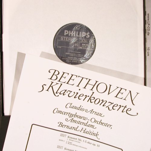 Beethoven,Ludwig van: 5 Klavierkonzerte,Box, Philips(6747 305), NL, 1964 - 4LP - L6206 - 35,00 Euro