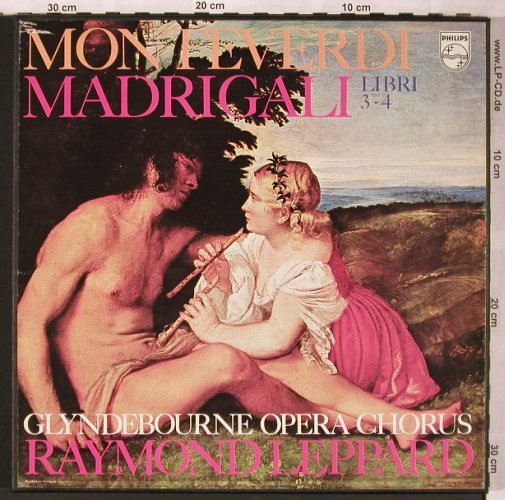 Monteverdi,Claudio: Madrigali III, IV, Box, Philips(6703 035), NL, 1972 - 3LP - L6210 - 20,00 Euro