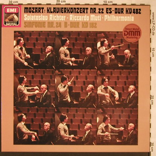 Mozart,Wolfgang Amadeus: Klavierkonzert Nr.22 es-dur,KV482, EMI(1435281), D, VG+/m-, 1983 - LP - L6220 - 3,00 Euro