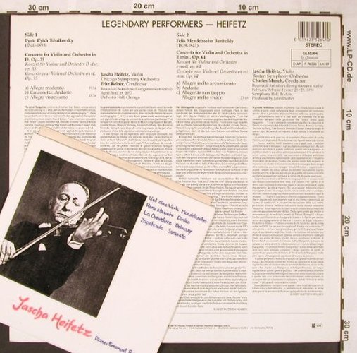 Tschaikowsky,Peter / Mendelssohn: Violin Concerto, m-/vg+, RCA Gold Seal (GL 85264), D, 1985 Typ: LP Best.-Nr.: L6238 Preis: 6,00 Euro