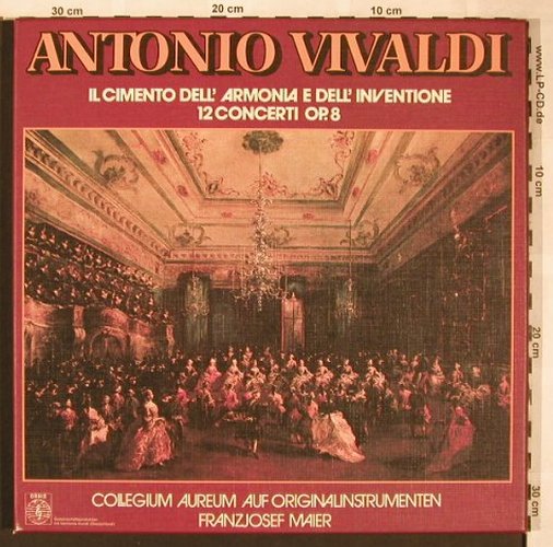 Vivaldi,Antonio: Il Cimento,Dell' Armonia..12Concert, Orbis (65 991 2), D, Box, 1977 Typ: 3LP Best.-Nr.: L6247 Preis: 17,50 Euro