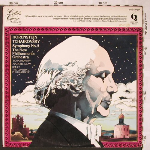Tschaikowsky,Peter: Symphony No.5 / Marce Slav, Quintessence (PMC 7002), US Typ: LP Best.-Nr.: L6248 Preis: 7,50 Euro