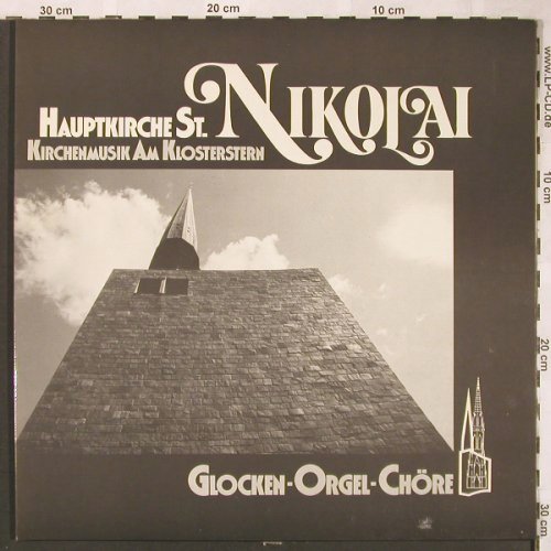 V.A.Hauptkirche St.Nicolai: Kirchenmusik am Klosterstern,  Foc, 15.Kirchweihtag. (ST-GOC-11001), D, 1977 Typ: LP Best.-Nr.: L6277 Preis: 9,00 Euro