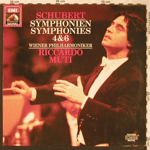 Schubert,Franz: Sinfonie Nr.4&6 - D417, D589, EMI (7 49724 1), D, 1988 Typ: LP Best.-Nr.: L6292 Preis: 6,00 Euro