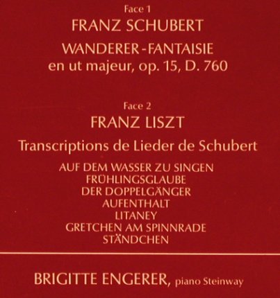 Schubert,Franz: Wanderer-Fantasie/Transcr.de Lieder, Philips (412 438-1), F,stoc,Foc Typ: LP Best.-Nr.: L6298 Preis: 5,00 Euro