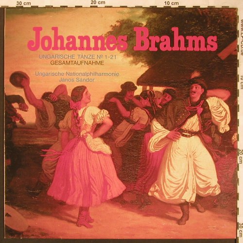 Brahms,Johannes: Ungarische Tänze No.1-21,Club Ed., Pandora(32 230 5), D, 1981 - LP - L6304 - 4,00 Euro