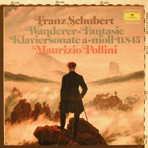 Schubert,Franz: Wanderer-Fantasie/Klaviers. D.845, D.Gr.Club Sonderaufl. (65 009), D Typ: LP Best.-Nr.: L6309 Preis: 5,00 Euro