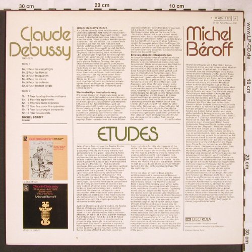 Debussy,Claude: Etudes - Michael Beroff, EMI(C 065-12 571), D, 1974 - LP - L6328 - 7,50 Euro