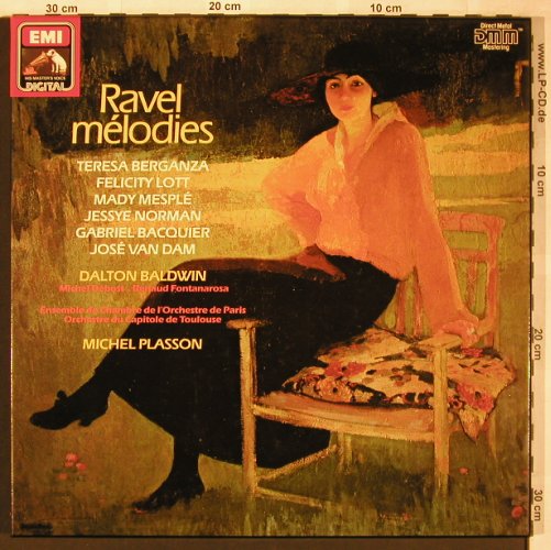 Ravel,Maurice: Melodies, Box(stoc on Box&Booklet), EMI(EX 27 0139 3), D,  - 3LP - L6331 - 9,00 Euro