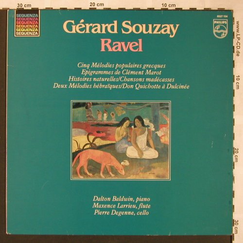 Ravel,Maurice: Cinq Melodies populaires grecques, Philips(6527 154), NL,  - LP - L6333 - 6,00 Euro