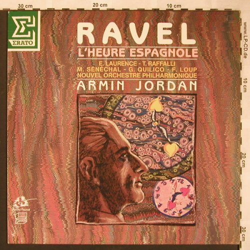 Ravel,Maurice: L'Heure Espagnole, Erato(NUM 75318), F, 1987 - LP - L6334 - 7,50 Euro