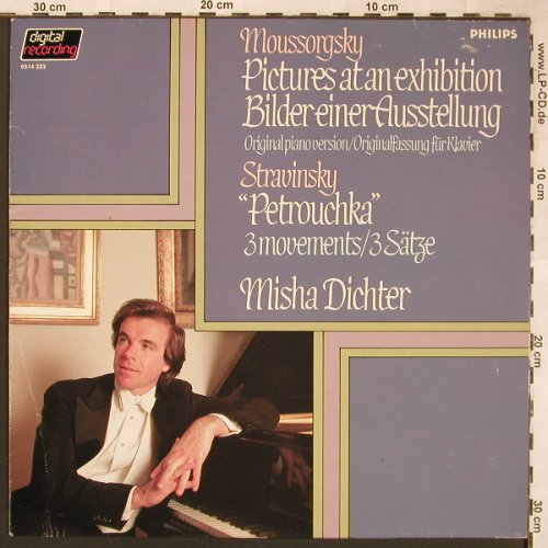 Mussorgsky,Modest/Stravinsky: Bilder einer Ausstellung/Petrouchka, Philips(6514 323), NL, m-/vg+, 1983 - LP - L6340 - 6,00 Euro