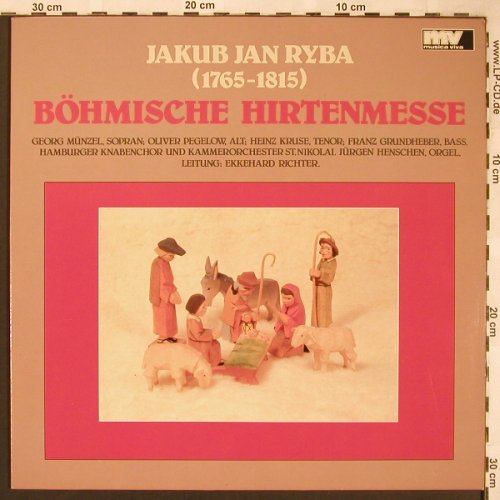 Ryba,Jakub Jan: Böhmische Hirtenmesse, Musica Viva(MV 30-1099), D, 1981 - LP - L6351 - 4,00 Euro