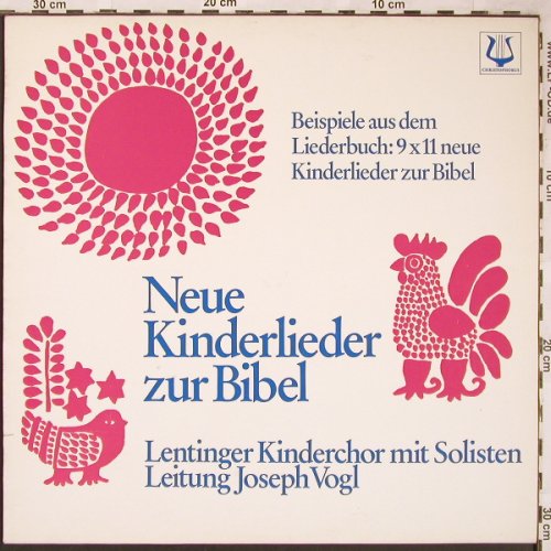 V.A.Neue Kinderlieder zur Bibel: Orff-Instrumentalgruppe, Christophorus(SCGLV 73 844), D,  - LP - L6353 - 5,00 Euro