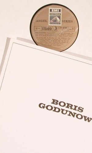 Mussorgsky,Modest: Boris Godunow, Booklet with Sticker, EMI(C 191-00009/12), D, Box,  - 4LP - L6358 - 15,00 Euro