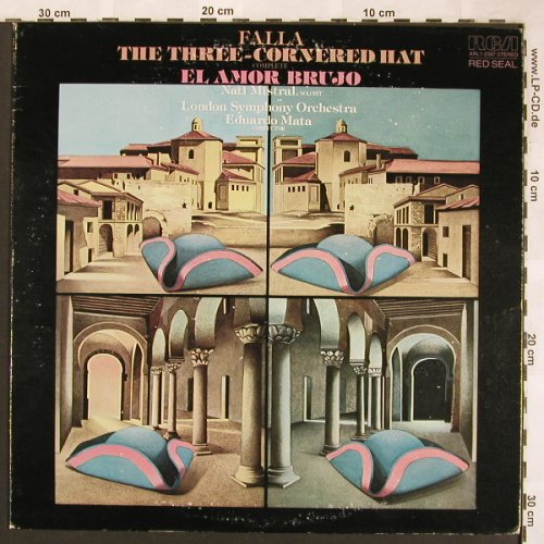 de Falla,Manuel: The Three-Cornered Hat,vg+/vg+, RCA,Promo-Stoc(ARL1-2387), US, 1978 - LP - L6360 - 5,00 Euro