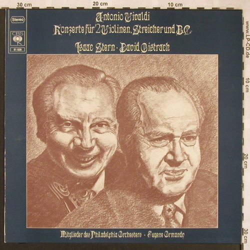 Vivaldi,Antonio: Konzerte für 2 Violinen und B.C., CBS (61 629), D, stoc, 1975 Typ: LP Best.-Nr.: L6368 Preis: 7,50 Euro
