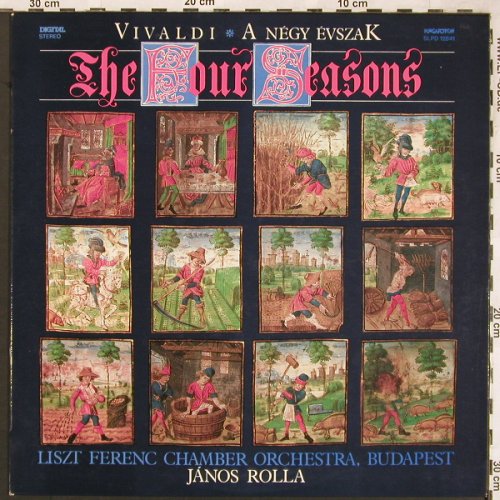 Vivaldi,Antonio: The Four Seasons, Hungaroton (SLPD 12841), H, 1987 Typ: LP Best.-Nr.: L6379 Preis: 6,00 Euro