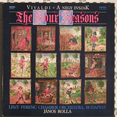 Vivaldi,Antonio: The Four Seasons, Hungaroton(SLPD 12841), H, 1987 - LP - L6379 - 6,00 Euro