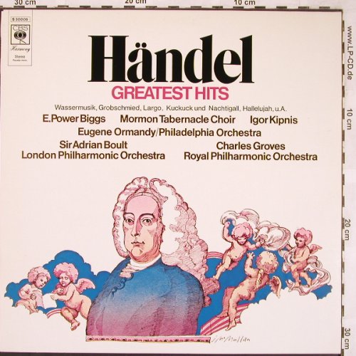Händel,Georg Friedrich: Greatest Hits, CBS(S 30 009), NL, 1971 - LP - L6398 - 3,00 Euro
