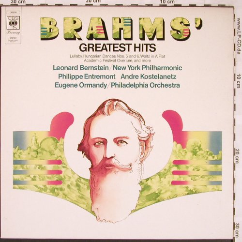 Brahms,Johannes: Greatest Hits, CBS(S 30 018), NL, 1971 - LP - L6404 - 3,00 Euro