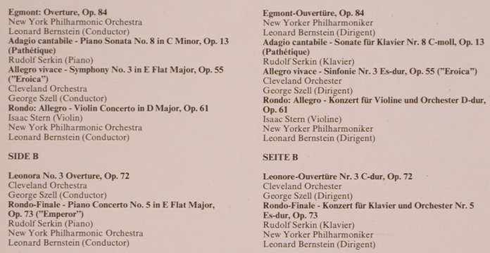 Beethoven,Ludwig van: Greatest Hits Vol.2, CBS(S 30 039), NL, 1974 - LP - L6413 - 6,00 Euro