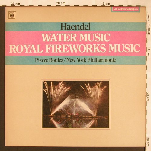 Händel,Georg Friedrich: Wassermusik / Royal Fireworks Music, CBS(60023), NL, Ri, 1982 - LP - L6425 - 5,50 Euro