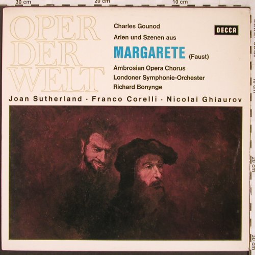 Gounod,Charles: Margarete - Arien und Szenen, Decca,Muster-Stol(SXL 20 559-B), D,  - LP - L6457 - 6,00 Euro