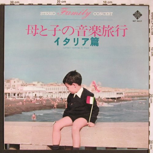 V.A.Lovely Visitors In Italy: 7 Tr., Foc, Telefunken(SET 5027), J, 1966 - LP - L6460 - 5,00 Euro