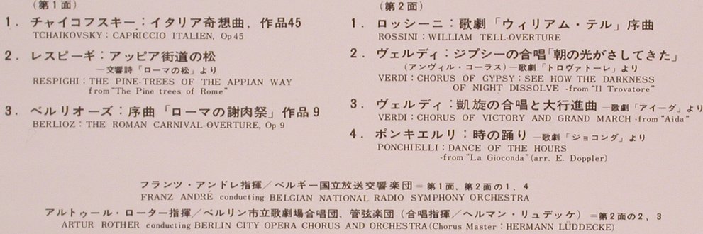 V.A.Lovely Visitors In Italy: 7 Tr., Foc, Telefunken(SET 5027), J, 1966 - LP - L6460 - 5,00 Euro