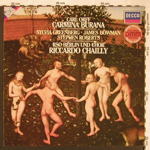 Orff,Carl: Carmina Burana, Decca(6.42990 AZ), D, 1984 - LP - L6496 - 7,50 Euro