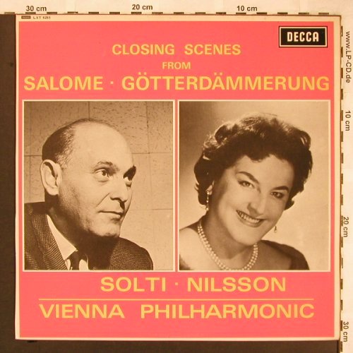 Strauss,Richard: Salome,Götterdämmerr.Closing scenes, Decca,Sample-Stol,stoc(LXT 6261), UK mono, 1966 - LP - L6520 - 6,00 Euro