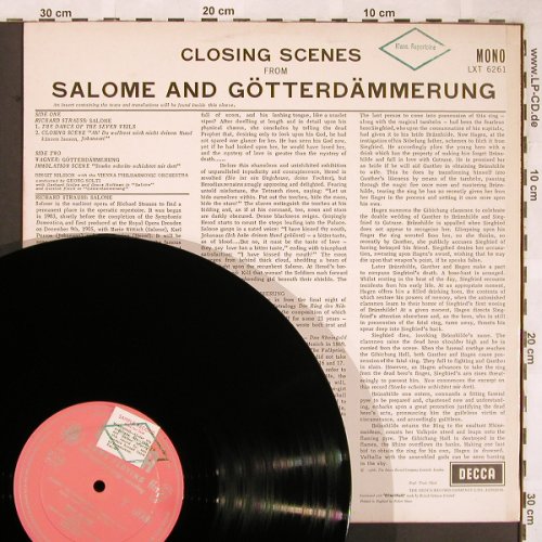 Strauss,Richard: Salome,Götterdämmerr.Closing scenes, Decca,Sample-Stol,stoc(LXT 6261), UK mono, 1966 - LP - L6520 - 6,00 Euro