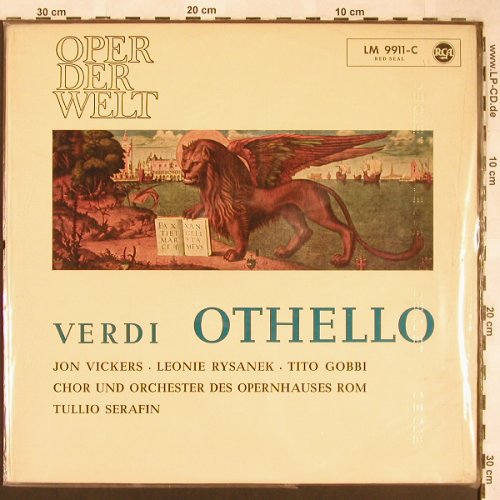 Verdi,Giuseppe: Othello-Arien & Szenen, FS-New, RCA(LM 9911-C), D, Mono,  - LP - L6522 - 9,00 Euro