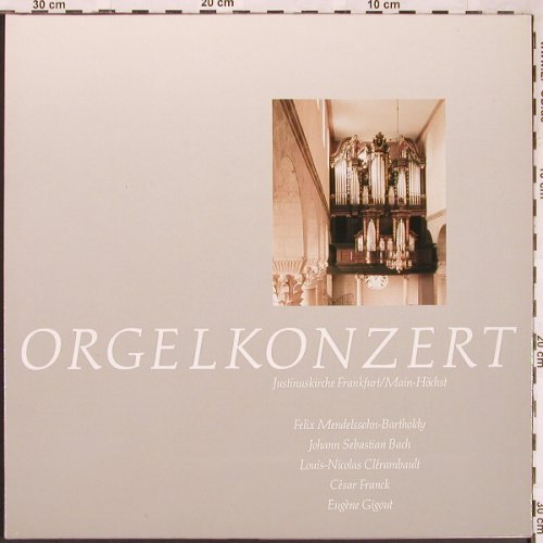 V.A.Orgelkonzert: Mendelssohn,Bach...Franck, Foc, Teldec / Hoechst(16.45038), D, 1988 - LP - L6552 - 6,00 Euro