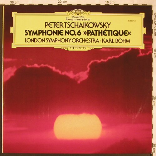 Tschaikowsky,Peter: Sinfonie Nr.6'Pathetique', D.Gr. (2531 212), D, 1979 Typ: LP Best.-Nr.: L6554 Preis: 6,00 Euro