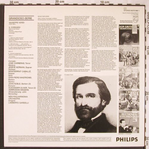 Verdi,Giuseppe: Il Corsaro - Auszüge, Philips (6570 068), NL Typ: LP Best.-Nr.: L6574 Preis: 5,00 Euro